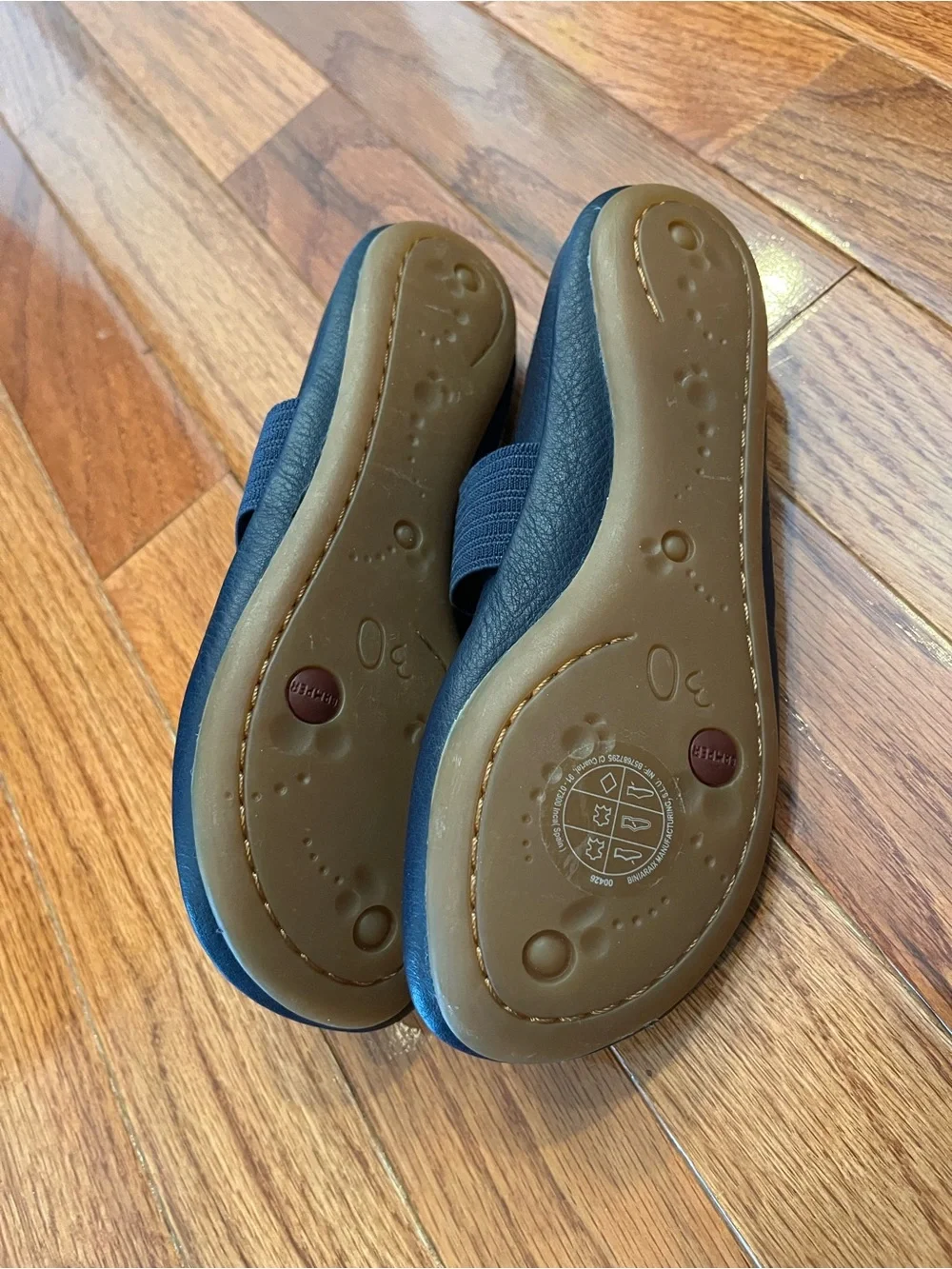 Camper Navy Blue Girls Mary Jane Dress Shoes NEW